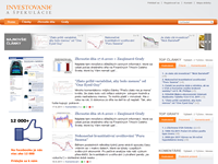 Náhľad web stránky Portál FinancnyTrh.com